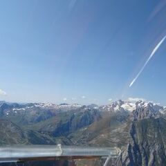 Flugwegposition um 12:48:11: Aufgenommen in der Nähe von 11017 Morgex, Aostatal, Italien in 3088 Meter